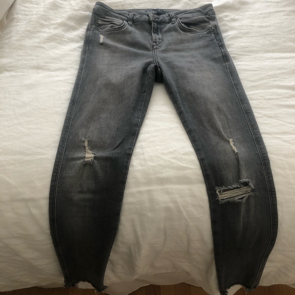 Zara skinny grey jean